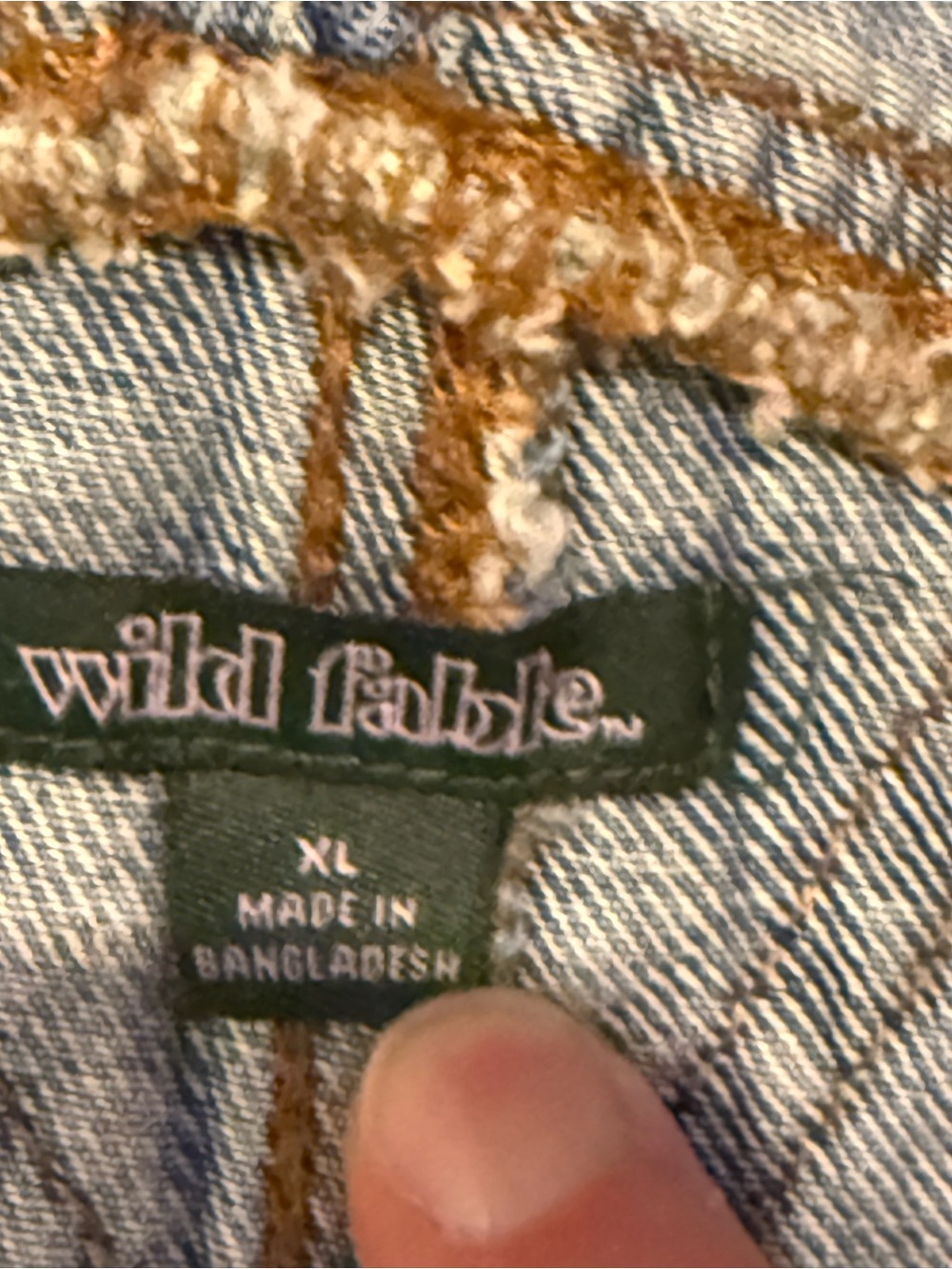 Wild Fable Light Wash Distressed Denim Overalls (size XL) - Picture 5 of 5